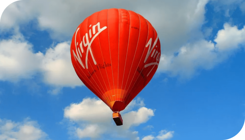 Grantham Virgin Balloon Flight